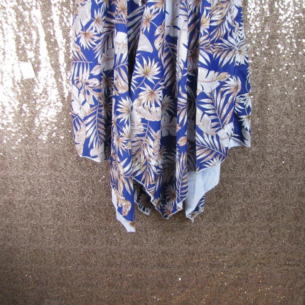 NWT BloomChic tropical blue swim top 12/L - Picture 6 of 13